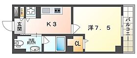 アクロス大日アパートメントII  ｜ 大阪府守口市梶町３丁目（賃貸マンション1K・1階・25.52㎡） その2