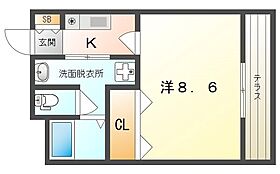 フィオーレ滝井  ｜ 大阪府守口市滝井元町２丁目（賃貸アパート1K・1階・28.50㎡） その2