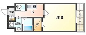 リィリィエ西三荘駅前  ｜ 大阪府門真市元町（賃貸マンション1LDK・2階・40.08㎡） その2