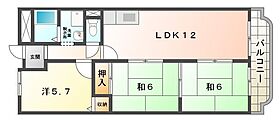 オークヒルズII  ｜ 大阪府寝屋川市寿町（賃貸マンション3LDK・7階・64.86㎡） その2