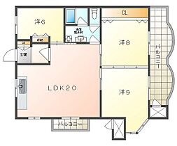 香里ニューハイツNO3  ｜ 大阪府寝屋川市三井南町（賃貸マンション3LDK・6階・82.80㎡） その2