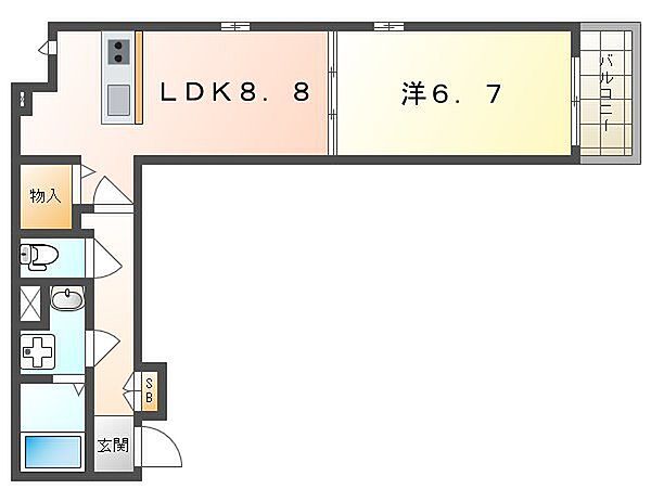 画像2:間取