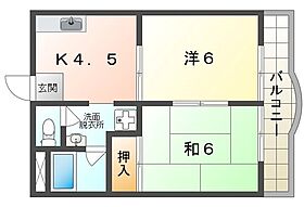 NJマンション本町  ｜ 大阪府寝屋川市本町（賃貸マンション2K・2階・40.00㎡） その2