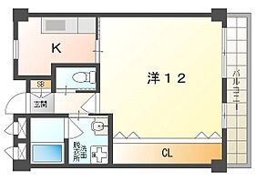 清水谷コーポ  ｜ 大阪府寝屋川市末広町（賃貸マンション1K・3階・41.80㎡） その2