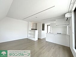 東急目黒線 不動前駅 徒歩4分の賃貸マンション 4階2LDKのリビング/ダイニング