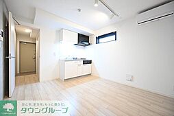 東急池上線 御嶽山駅 徒歩3分の賃貸マンション 2階1DKのリビング/ダイニング