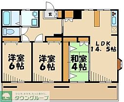間取図画像 3LDK