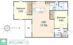M's GRACE 2LDKの間取図画像