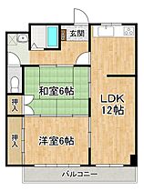 ブリランテ下妻 504 ｜ 茨城県下妻市小島695（賃貸マンション2LDK・5階・53.69㎡） その2