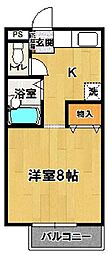 プルミエロジュマンＡ・Ｂ 2階/A203