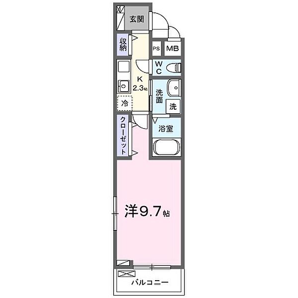 ララ・ハイレジデンス 206｜茨城県つくば市春日2丁目(賃貸アパート1K・2階・31.21㎡)の写真 その2