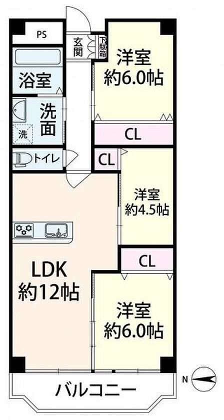 室内は丁寧にリノベーションされており、大変綺麗な仕上がりとなっております。