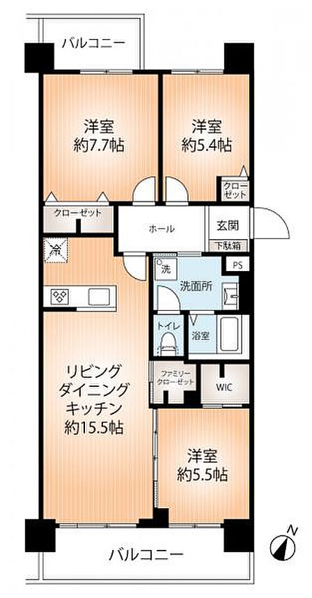 シンプルな間取りで使い勝手◎。 寝室や子ども部屋、趣味の空間など自由な使い方が楽しめます。 【即日案内可】お問い合わせは朝日住宅まで