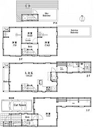 物件画像 目黒区目黒本町4丁目新築戸建