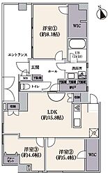 間取図画像 3LDK
