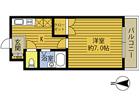 レガーロわさだ 103 ｜ 大分県大分市大字田原（賃貸マンション1K・1階・23.00㎡） その2