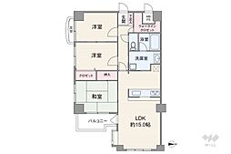 間取図画像 3LDK
