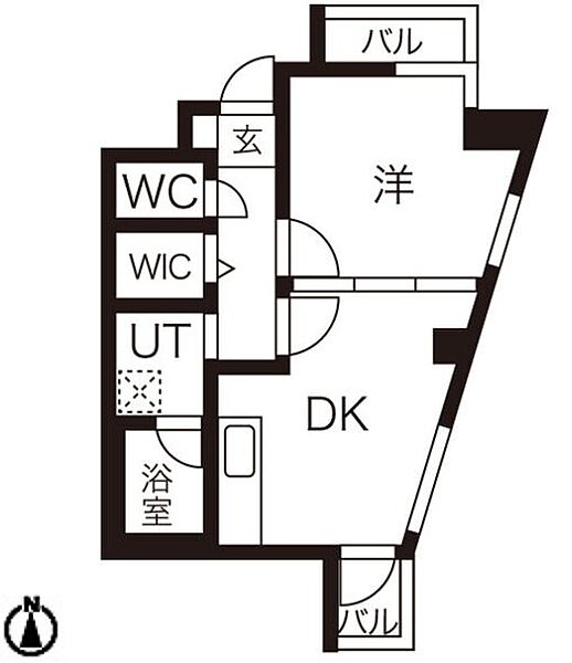 ハイリスベーネ池下 ｜愛知県名古屋市千種区向陽町3丁目(賃貸マンション1LDK・3階・34.73㎡)の写真 その2