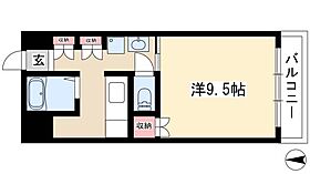 八晃ビル  ｜ 愛知県名古屋市千種区今池2丁目1-16（賃貸マンション1K・7階・29.25㎡） その2