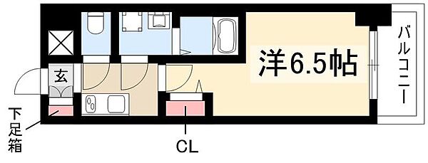 S-RESIDENCE今池駅前 ｜愛知県名古屋市千種区内山3丁目(賃貸マンション1K・9階・22.76㎡)の写真 その2