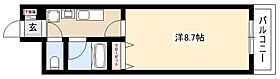 グレイスコート元郷  ｜ 愛知県名古屋市守山区元郷1丁目1403（賃貸マンション1K・5階・26.70㎡） その2