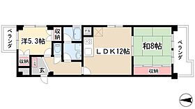 エサレン香南  ｜ 愛知県名古屋市名東区香南2丁目1207（賃貸マンション2LDK・2階・60.20㎡） その2