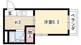 富士レイホービル第二  ｜ 愛知県名古屋市千種区観月町1丁目40-2（賃貸マンション1K・3階・18.90㎡） その2