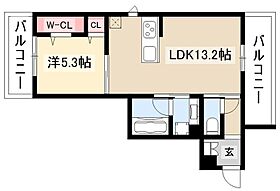 D-Solis上社  ｜ 愛知県名古屋市名東区上社3丁目201（賃貸アパート1LDK・3階・45.31㎡） その2