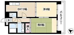 シャトー若葉 3階/-