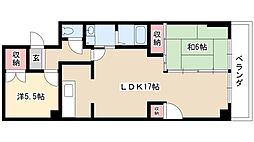 牧の原ハイツ 3階