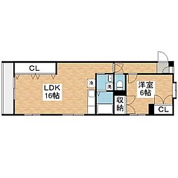 パークレン折戸 4階