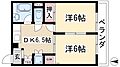 水野マンション6階5.4万円