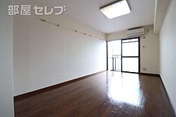 ジュネス藤原 4階1Kのリビング/ダイニング