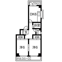 メゾンオネスティー 2階
