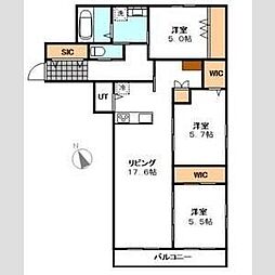 Garden Court 池下 3階