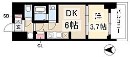 間取図画像 1DK
