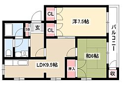 園山スリーハウスＣ 1階