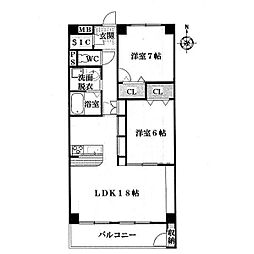 啓周マンション 1階/-