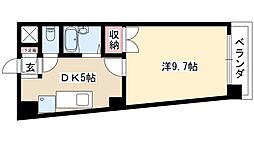 コトーヒロ 1DKの間取図画像