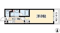 タウンライフ本郷駅前 1Kの間取図画像