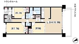 プライムメゾン富士見台 3LDKの間取図画像
