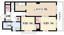 グランヴェル西山2号館 6階