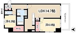 C・P・主税町レジデンス 8階/-