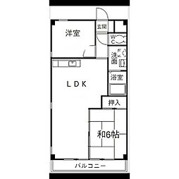 フラット香流 4階