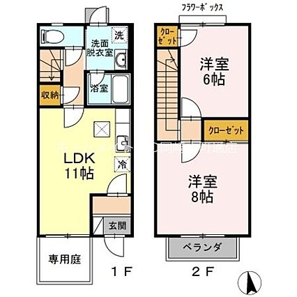 ブランシェ上里_間取り_0