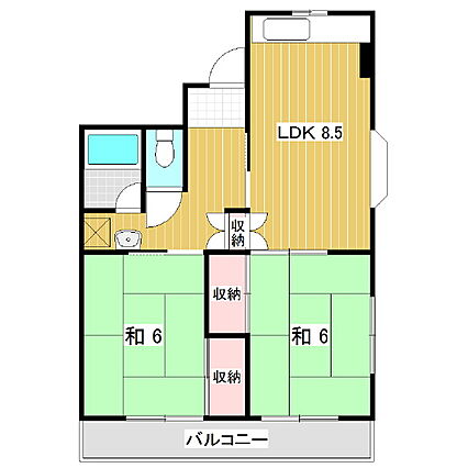 ハイツ柏木_間取り_0