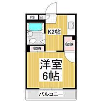 ハイツ田村  ｜ 長野県松本市浅間温泉3丁目（賃貸マンション1K・2階・19.83㎡） その2