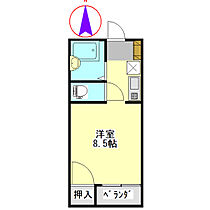 SKYROCKETII 121 ｜ 岐阜県岐阜市日置江（賃貸アパート1R・1階・19.80㎡） その2