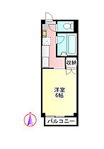 サープラスIハヤシ 201 ｜ 岐阜県岐阜市茜部菱野３丁目（賃貸アパート1K・2階・18.90㎡） その2