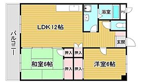 Solana（ソラーナ）足原 301 ｜ 福岡県北九州市小倉北区熊本3丁目2-10（賃貸マンション2LDK・3階・58.50㎡） その2